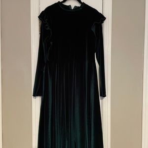 Velour Ivy City Holiday Dress